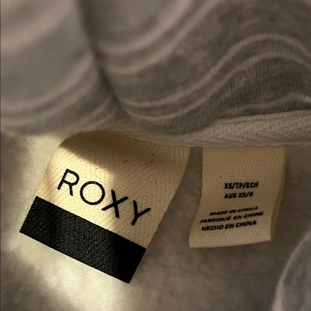 Roxy Light Gray Turtleneck Sweater - Picture 2 of 12
